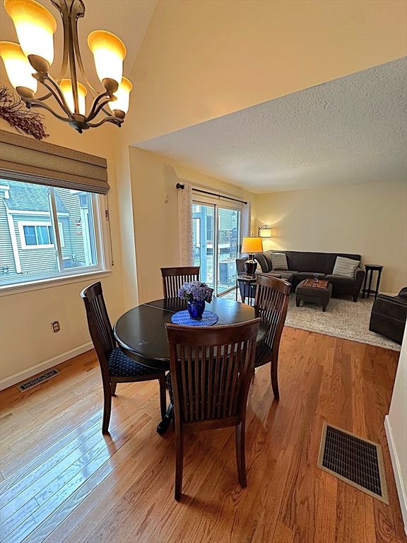 Chandelier, Dining room, Interior, Living room, Wood Texture Flooring