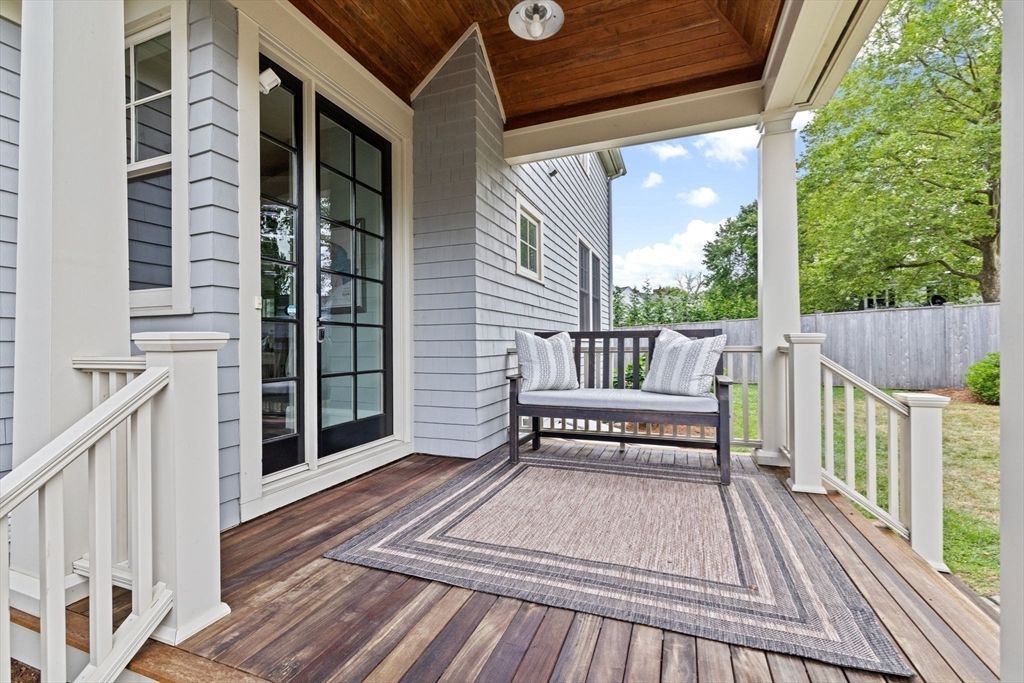 Exterior, Wood Texture Flooring
