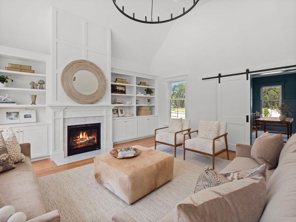 Fireplace, Interior, Living room, Wood Texture Flooring