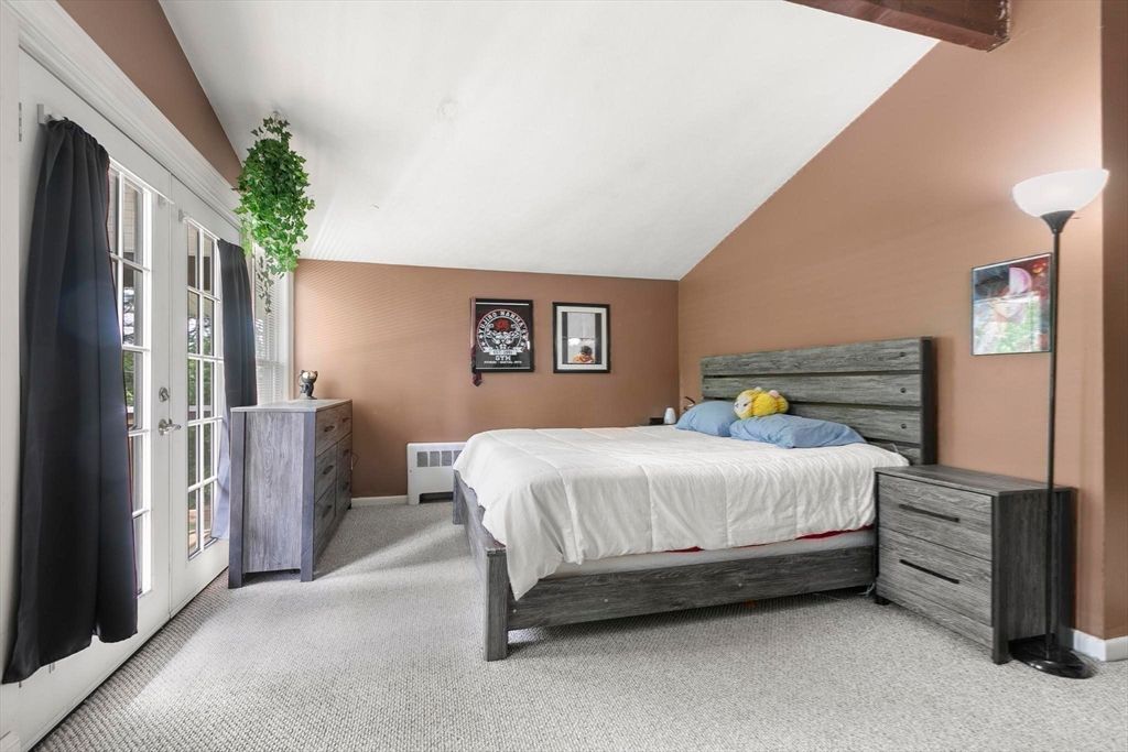 Bedroom, Interior, Wooden Beams