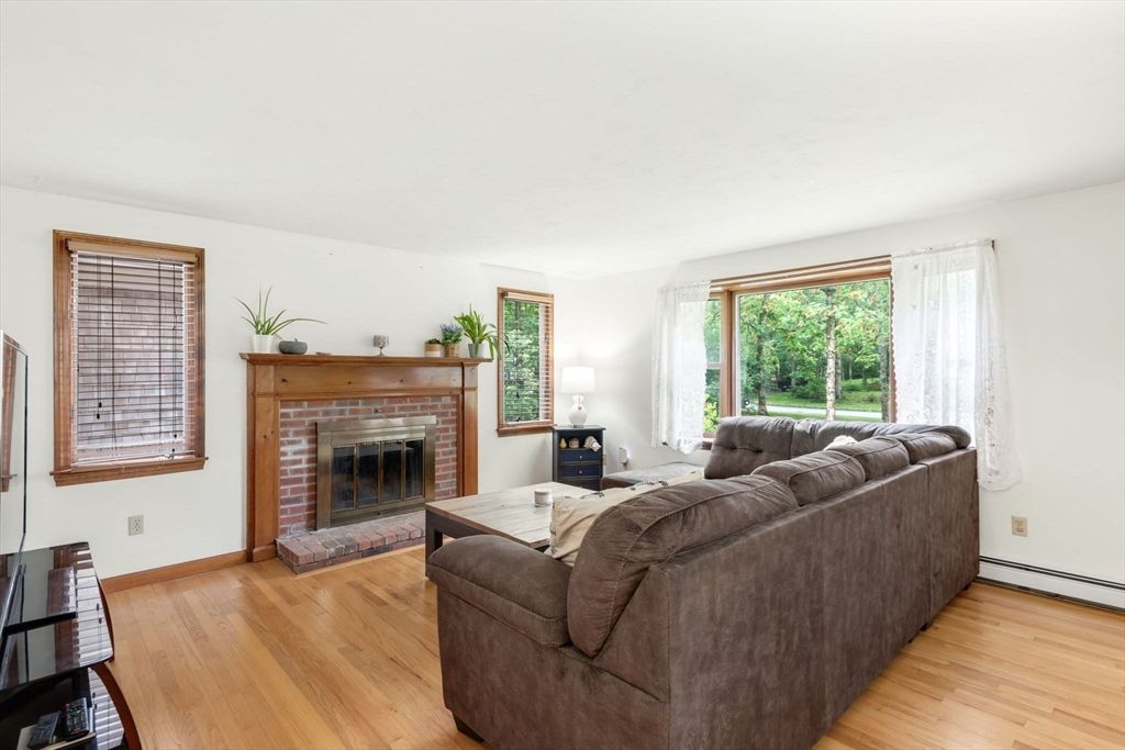 Fireplace, Interior, Living room, Wood Texture Flooring