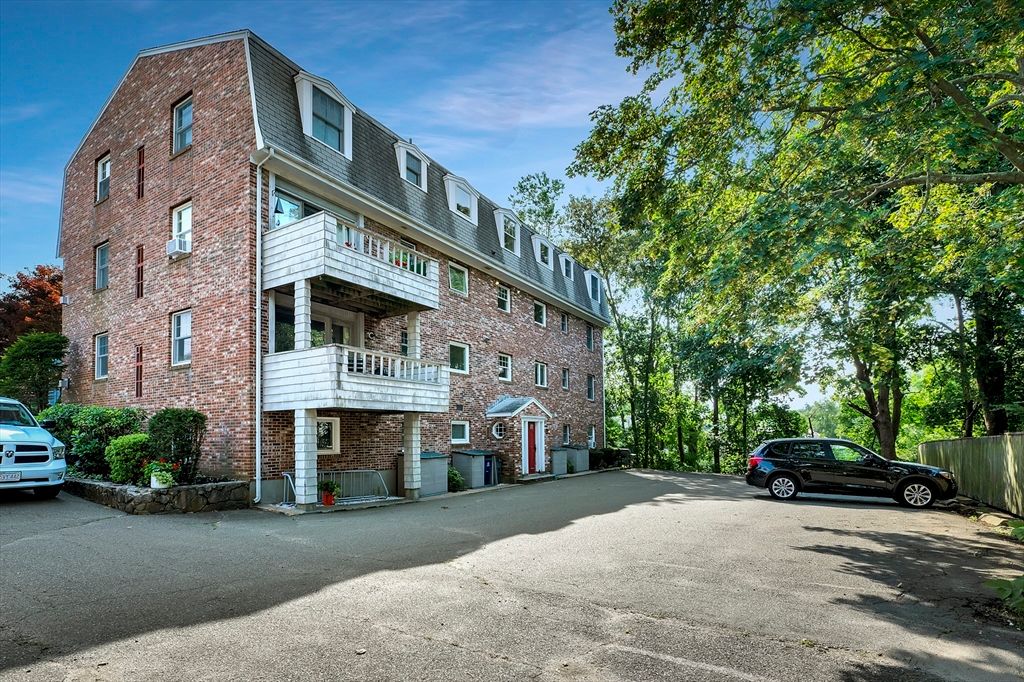 Exterior, Facade, Brick Facade, Condo Building