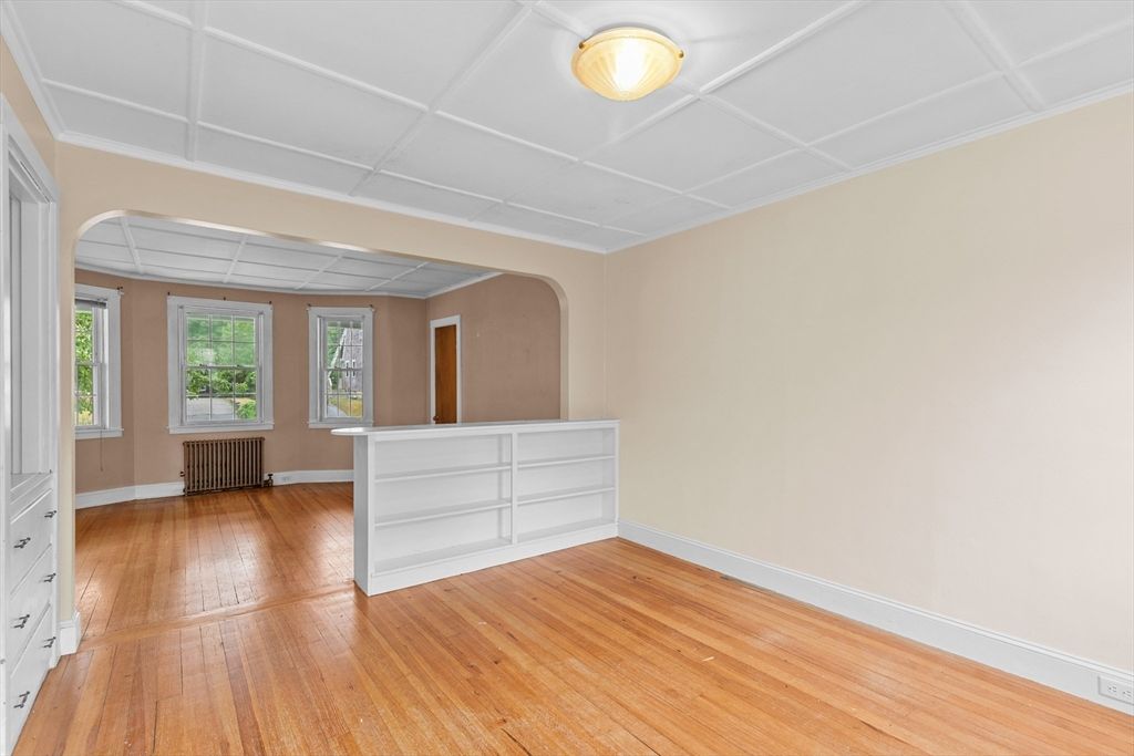 Empty room, Interior, Wood Texture Flooring