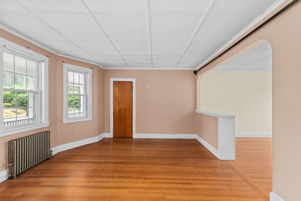 Empty room, Interior, Wood Texture Flooring