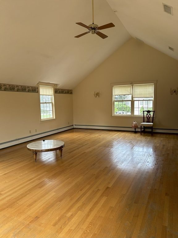 Empty room, Interior, Wood Texture Flooring