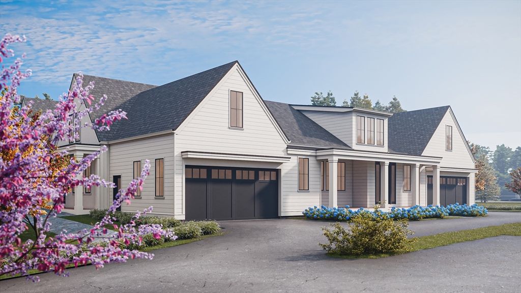 Attached, Exterior, Facade, Farmhouse