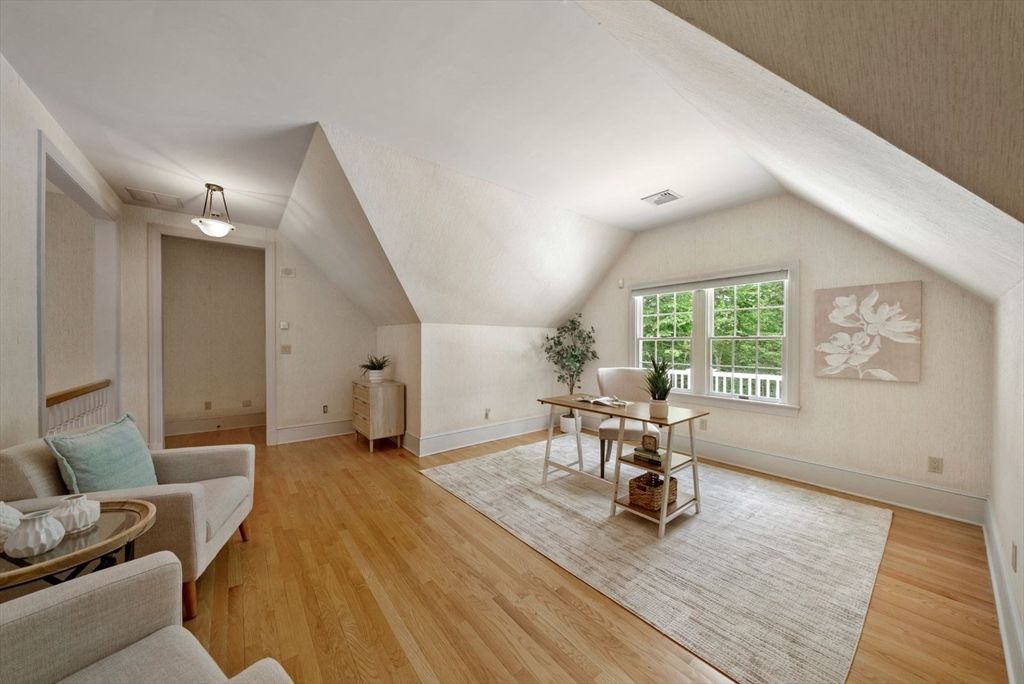 Home Office, Interior, Wood Texture Flooring