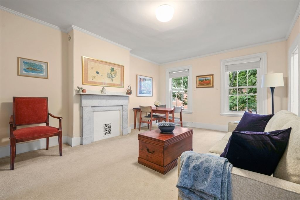 Dining room, Fireplace, Interior, Living room