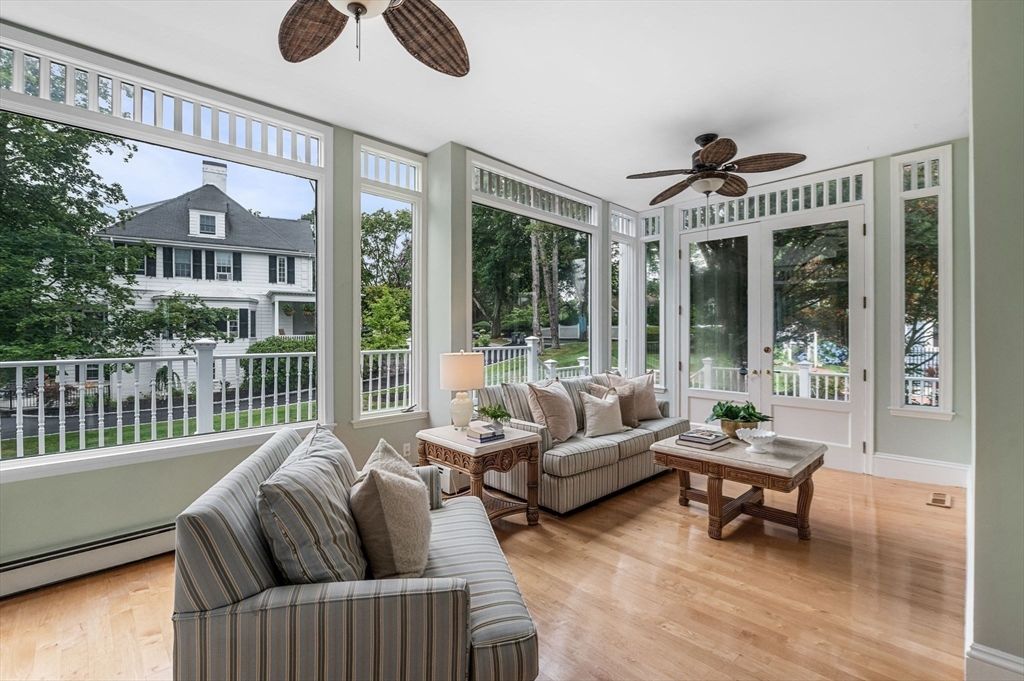 Interior, Living room, Sun Room, Wood Texture Flooring