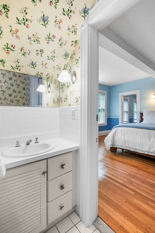 Bathroom, Bedroom, Interior, Wood Texture Flooring
