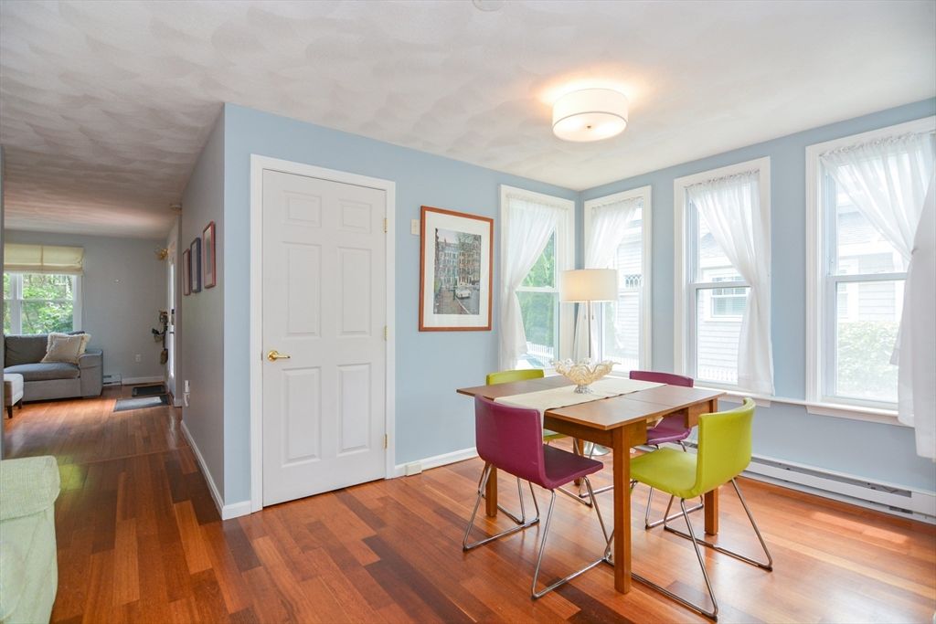 Dining room, Interior, Wood Texture Flooring
