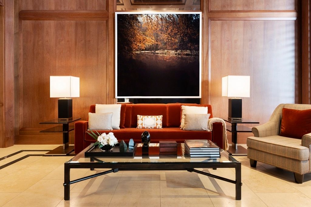 Interior, Living room, Wooden Walls