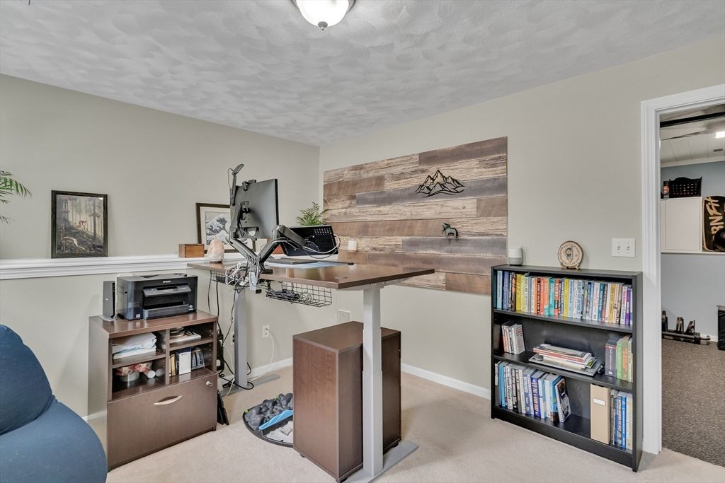 Home Office, Interior, Wooden Walls