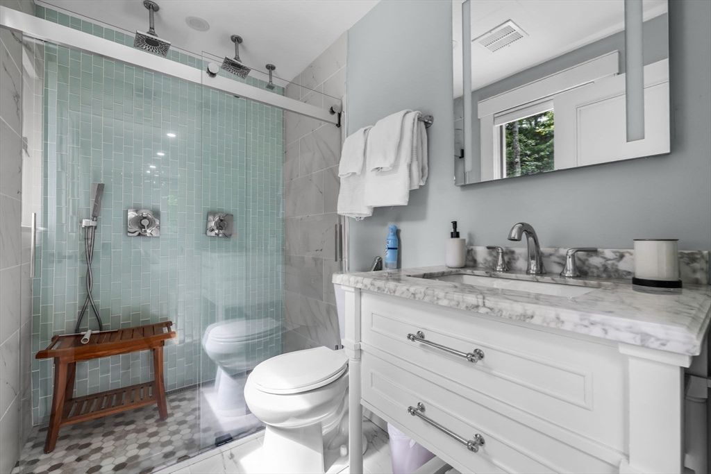 Bathroom, Glass Shower, Interior