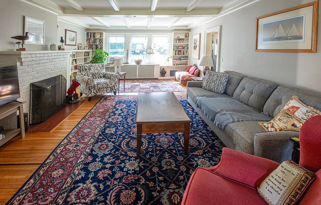 Fireplace, Interior, Living room, Wood Texture Flooring