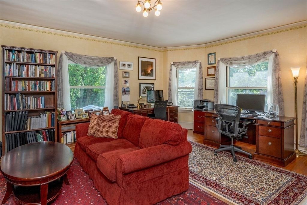 Home Office, Interior, Wood Texture Flooring