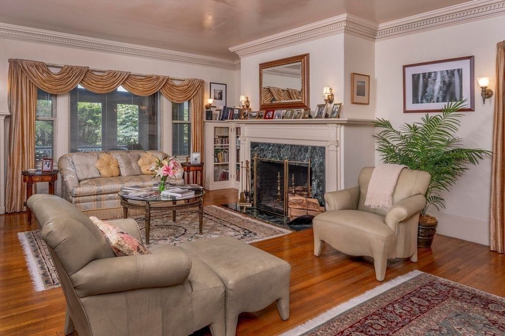 Fireplace, Interior, Living room, Wood Texture Flooring