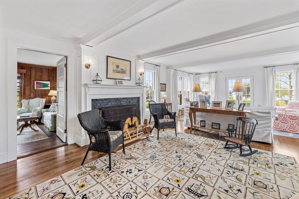 Fireplace, Interior, Living room, Wood Texture Flooring