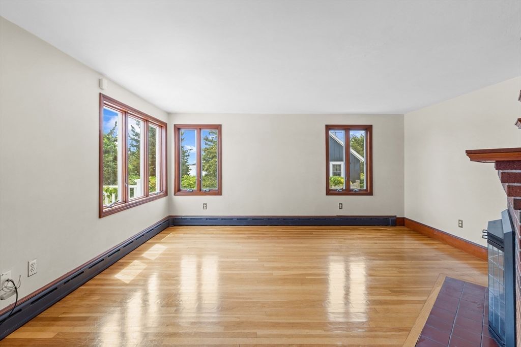 Empty room, Interior, Wood Texture Flooring