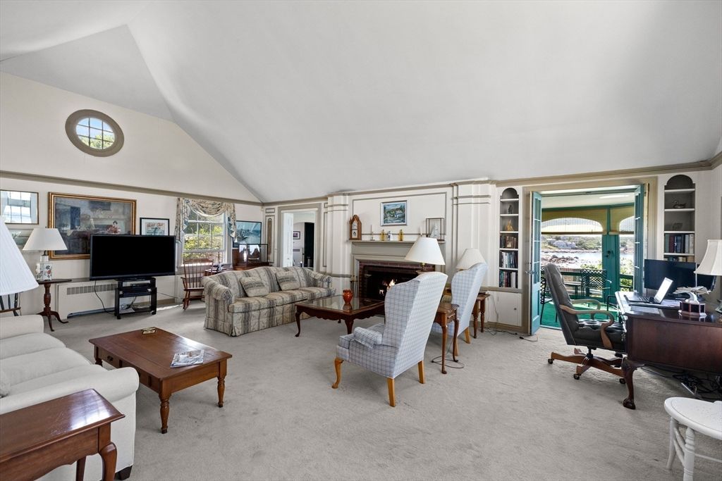 Fireplace, Home Office, Interior, Living room