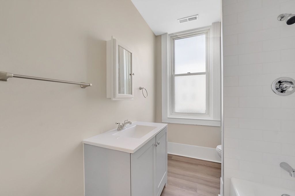 Bathroom, Interior, Wood Texture Flooring