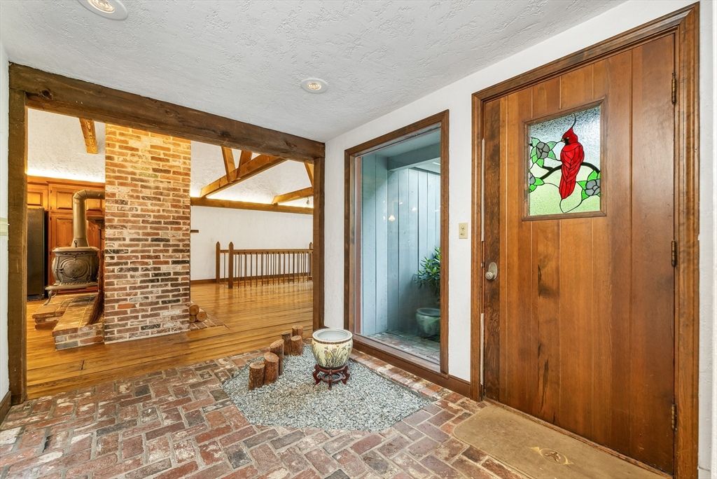 Interior, Recessed Lighting, Stone Walls