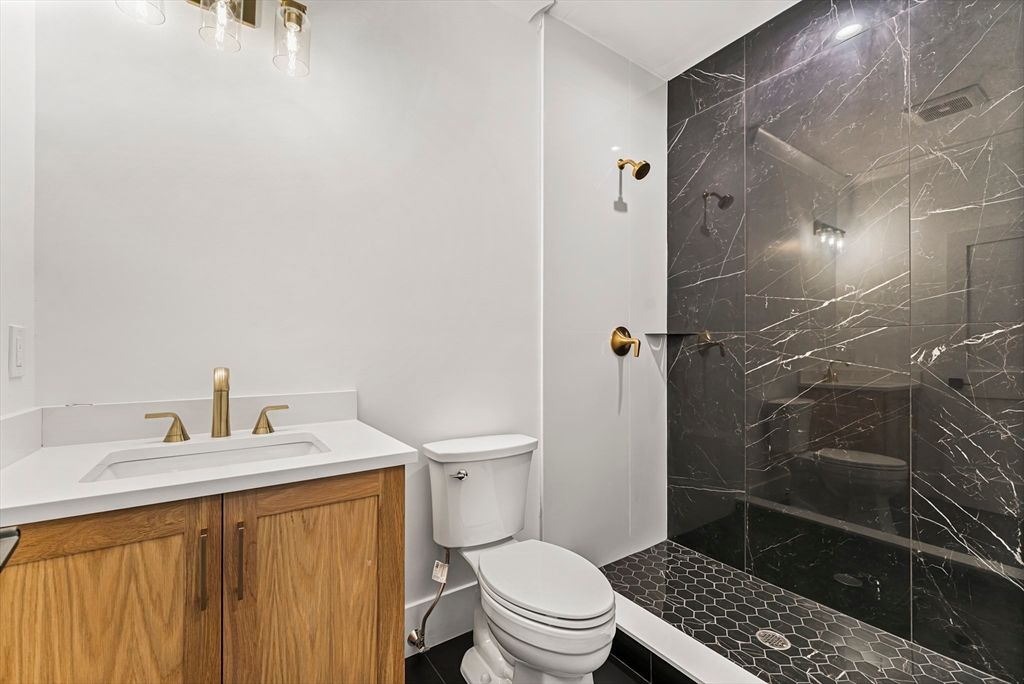 Bathroom, Interior, Marble Walls