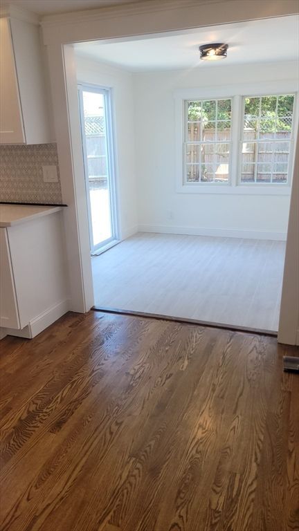 Empty room, Interior, Wood Texture Flooring