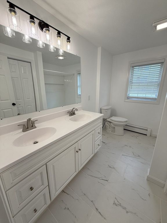 Bathroom, Dual Sink Vanities, Interior, Marble
