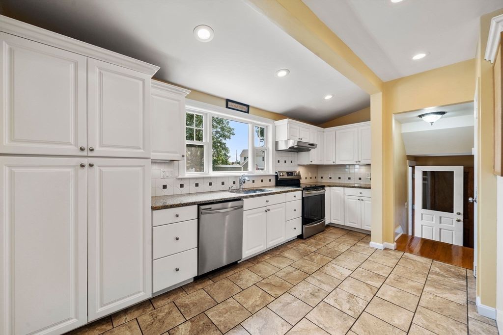 Interior, Kitchen, Recessed Lighting, Stainless Steel Appliances