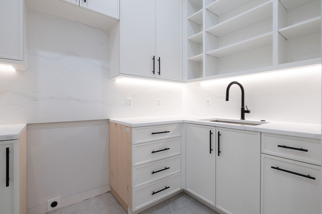Interior, Kitchen, Marble Walls
