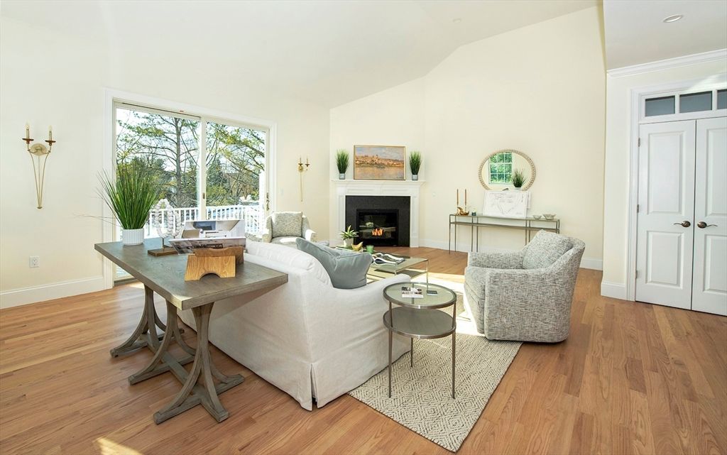 Fireplace, Interior, Living room, Wood Texture Flooring