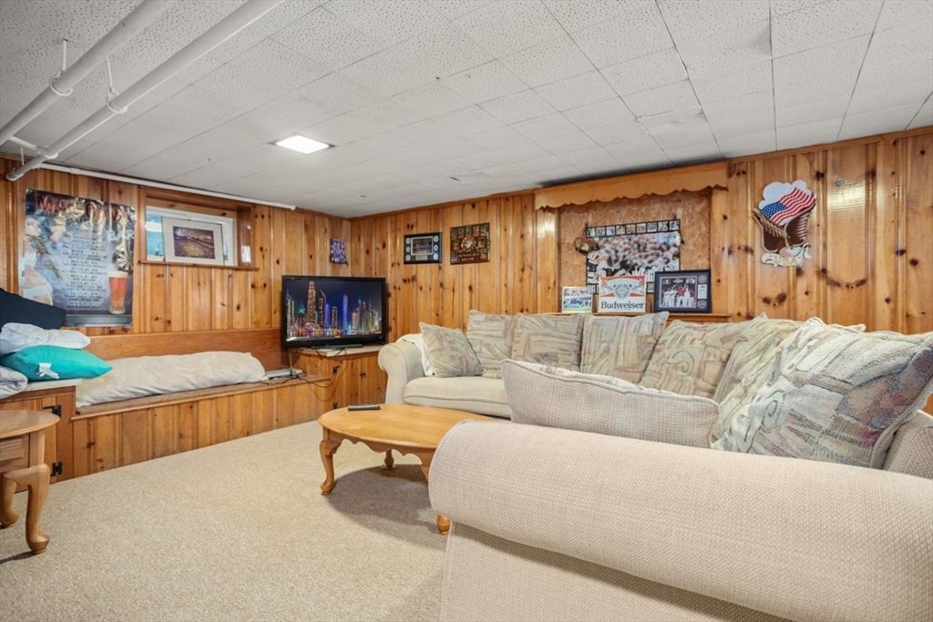 Interior, Living room, Wooden Walls