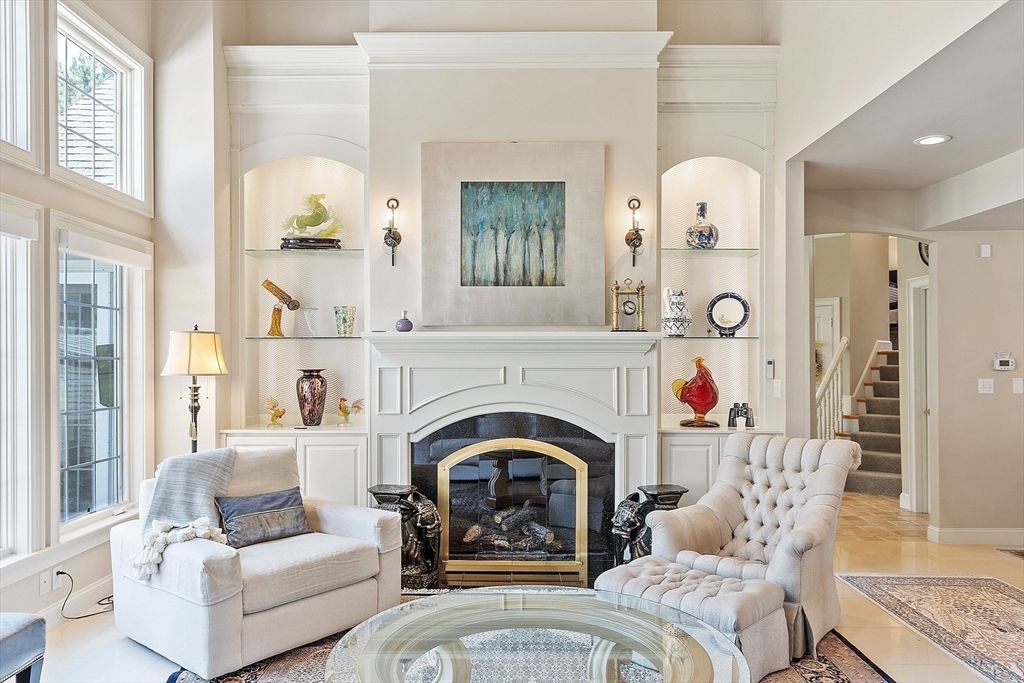 Fireplace, Interior, Recessed Lighting