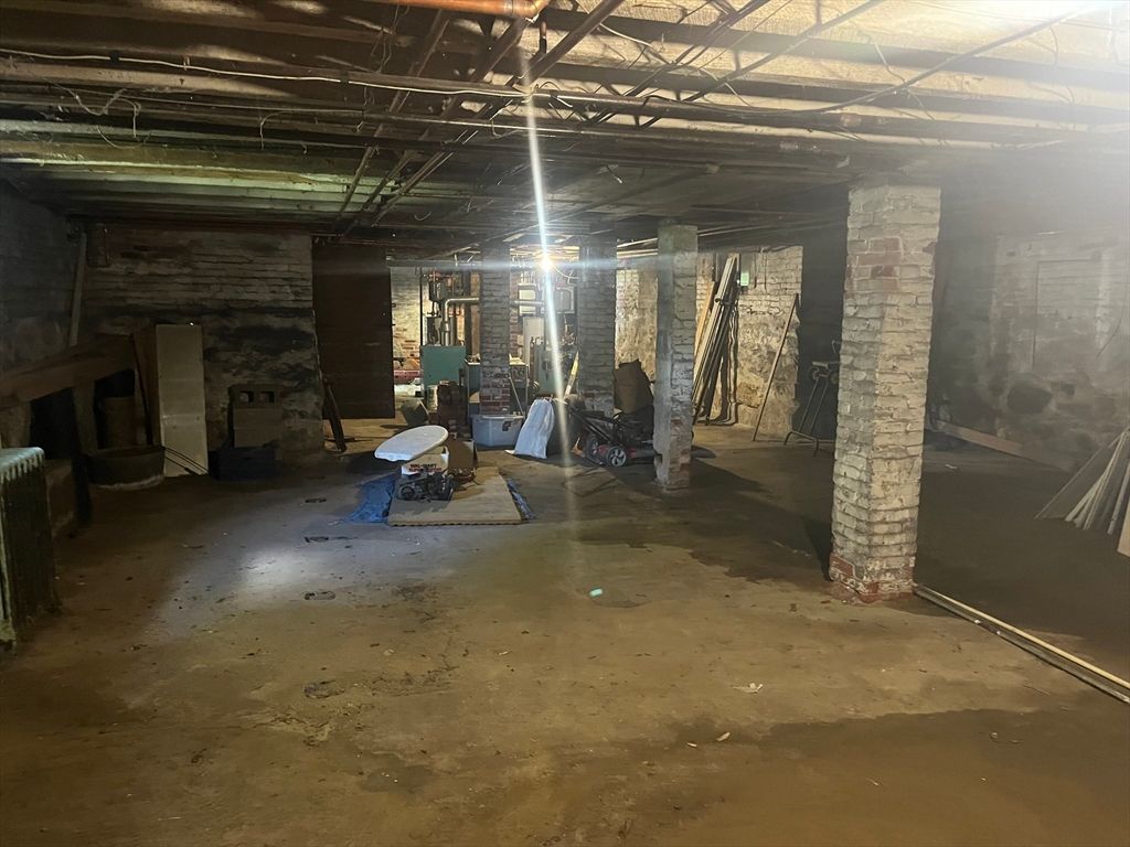 Fitness Equipment, Interior, Stone Walls