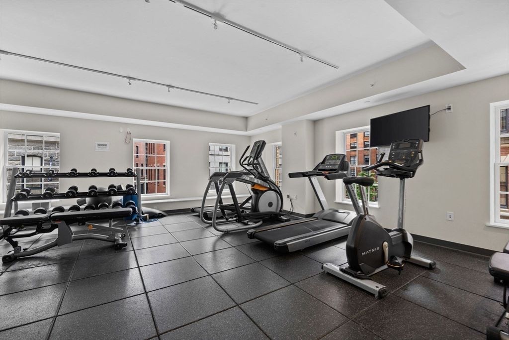 Fitness Equipment, Gym, Interior