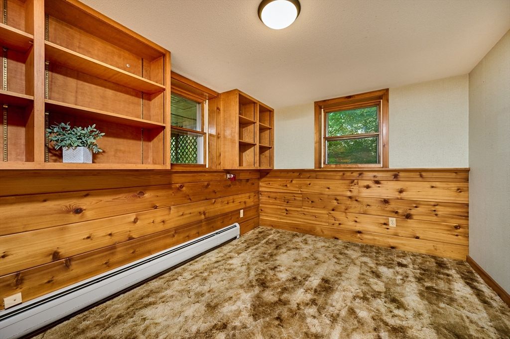Empty room, Interior, Wooden Walls