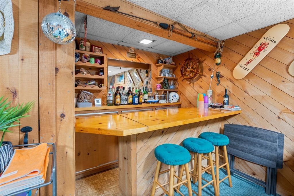 Interior, Recessed Lighting, Wooden Walls