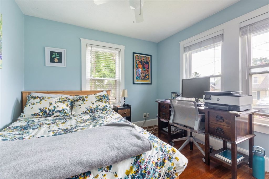 Bedroom, Home Office, Interior, Wood Texture Flooring