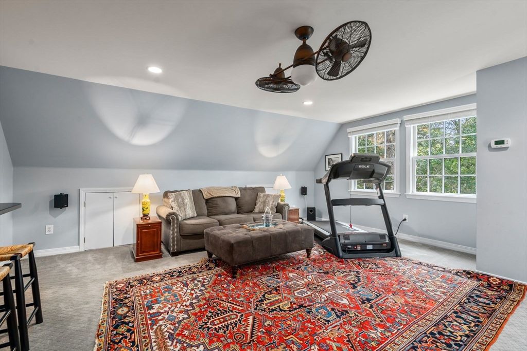 Fitness Equipment, Interior, Recessed Lighting