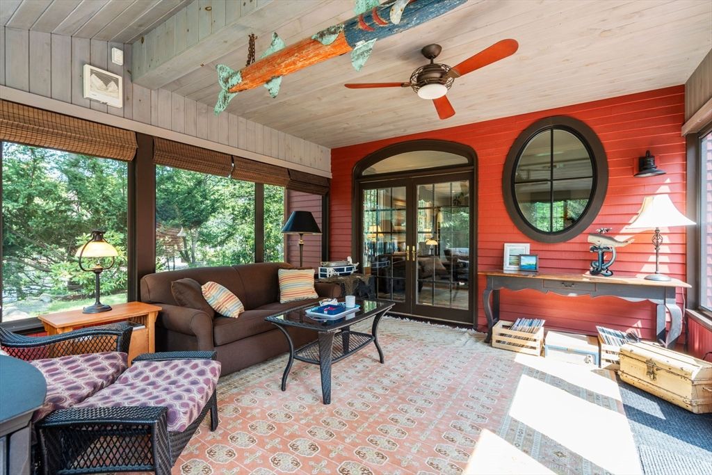 Interior, Living room, Wooden Ceilings