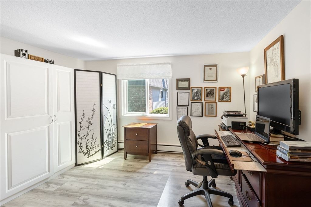 Home Office, Interior, Wood Texture Flooring
