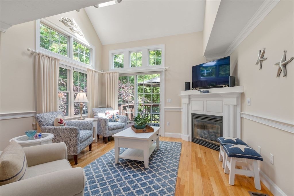 Fireplace, Interior, Living room, Wood Texture Flooring