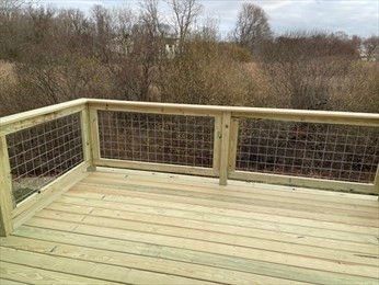 Exterior, Wood Texture Flooring