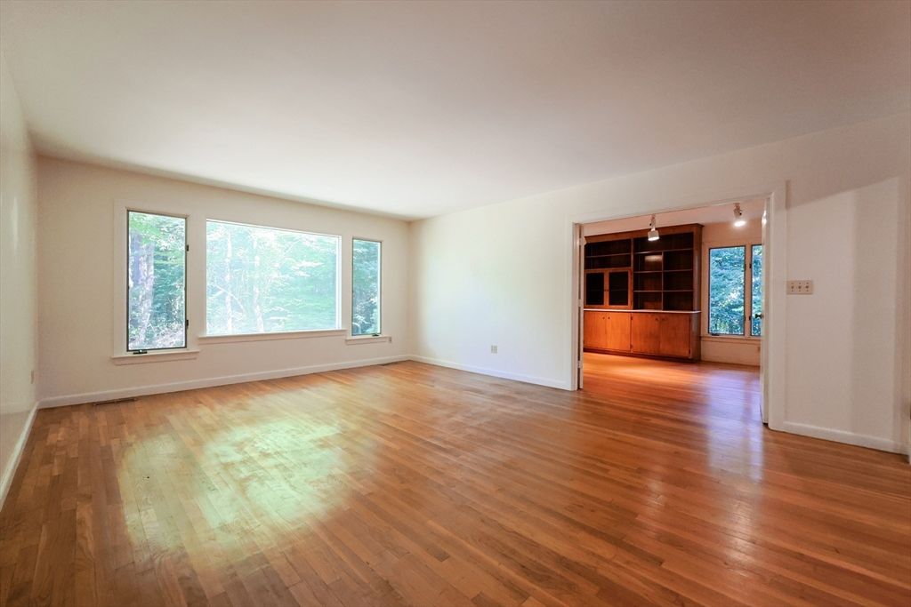 Empty room, Interior, Wood Texture Flooring