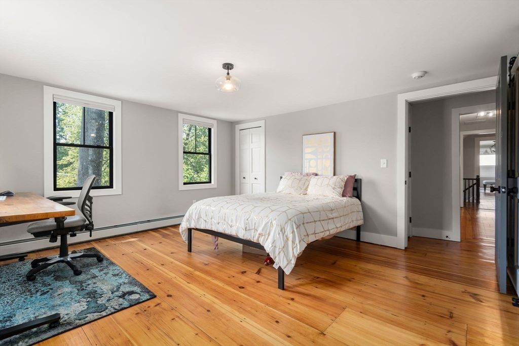 Bedroom, Home Office, Interior, Wood Texture Flooring