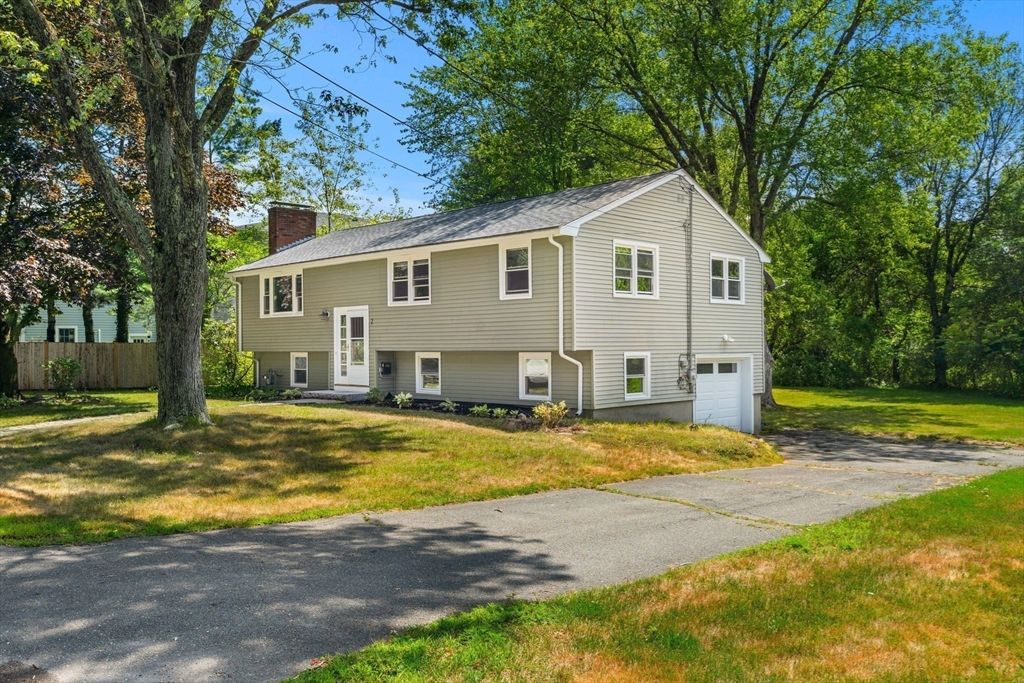 Attached, Backyard, Exterior, Facade, Raised Ranch