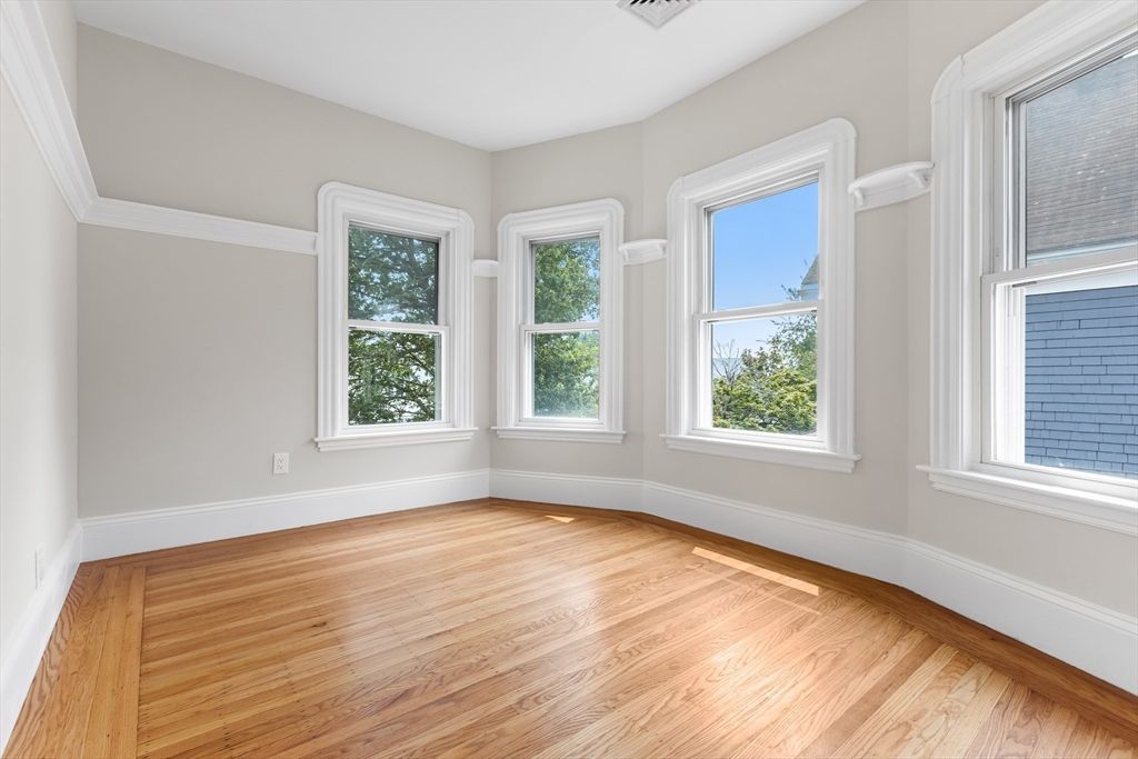 Empty room, Interior, Wood Texture Flooring