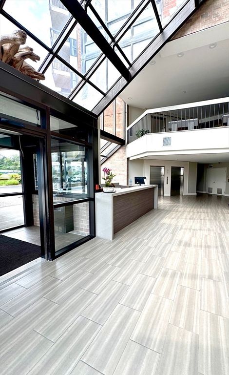 Glass Ceilings, Interior, Sun Room, Wood Texture Flooring