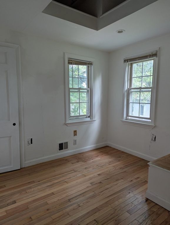 Empty room, Interior, Wood Texture Flooring